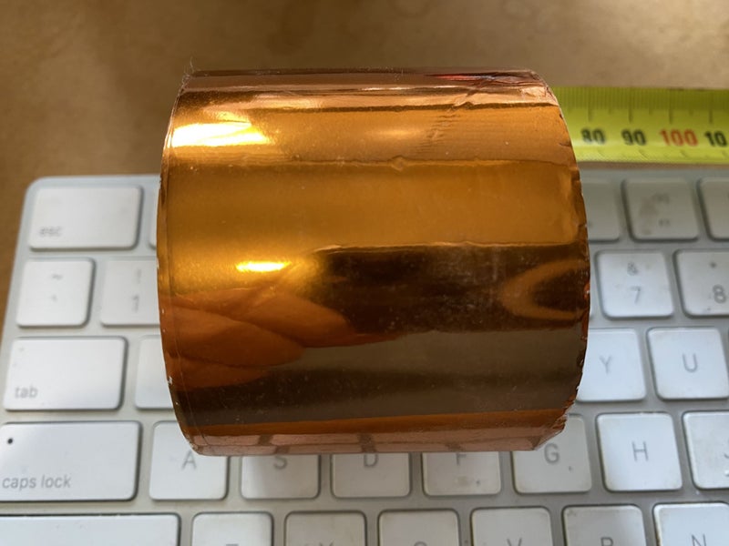 HEAT TRANSFER - HOT PRESS METALLIC FOIL ROLL Carousel 1