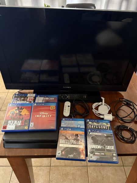 Playstation 4, 32inch TV, Games, Google Chromecast Carousel 1