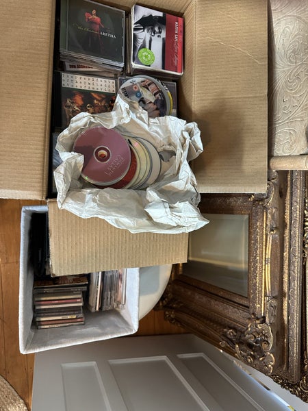 Huge bulk lot box of CDs Carousel 7