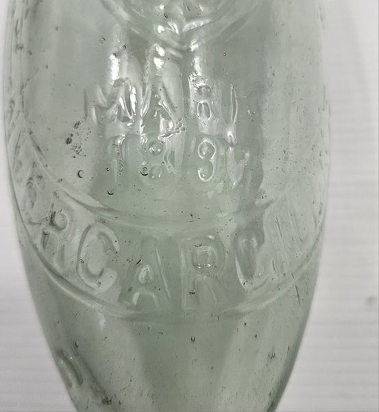 Moffett & Co Invercargill 1897 torpedo bottle Carousel 2