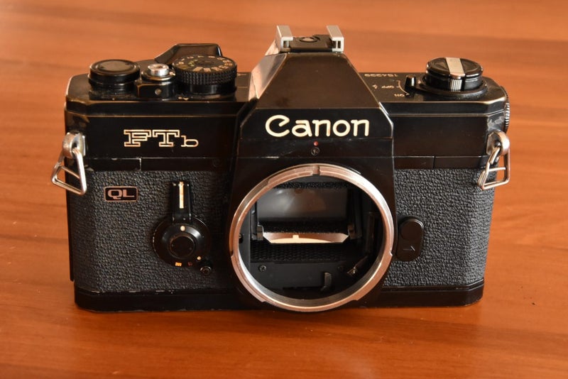 Canon FTb QL Black Body. Great User Camera. Carousel 2
