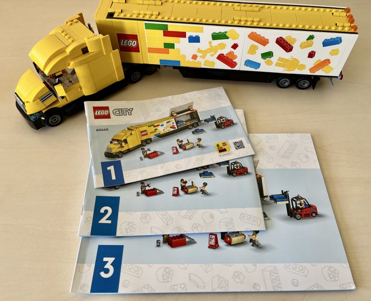 LEGO CITY - Yellow Delivery Truck 60440 Carousel 9