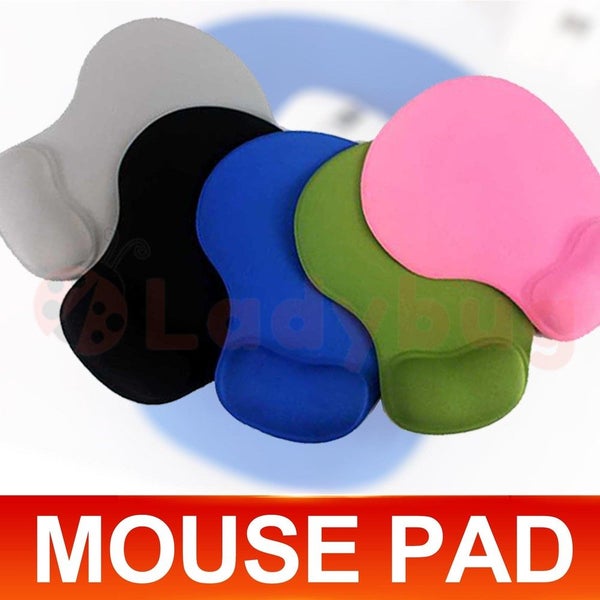 Comfort Wrist Gel Soft Rest Support Mat Mouse Mice Pad Gaming PC Laptop Computer Carousel 1