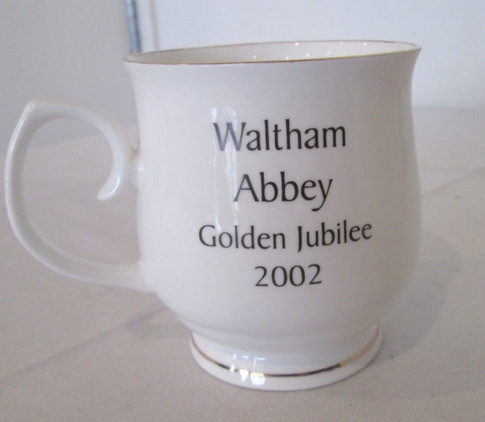 Norfolk China Waltham Abbey Golden Jubilee 2002 Mug Carousel 2