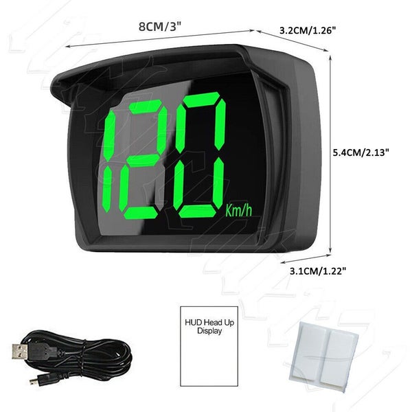 Car Digital GPS Satelite Speedo Speed KMH HUD Head Up Display Universal DM OZ Carousel 2