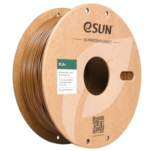 eSun PLA+ Filament Brown,1KG Roll, 1.75mm Compatible with Most of FDM 3D Carousel 1