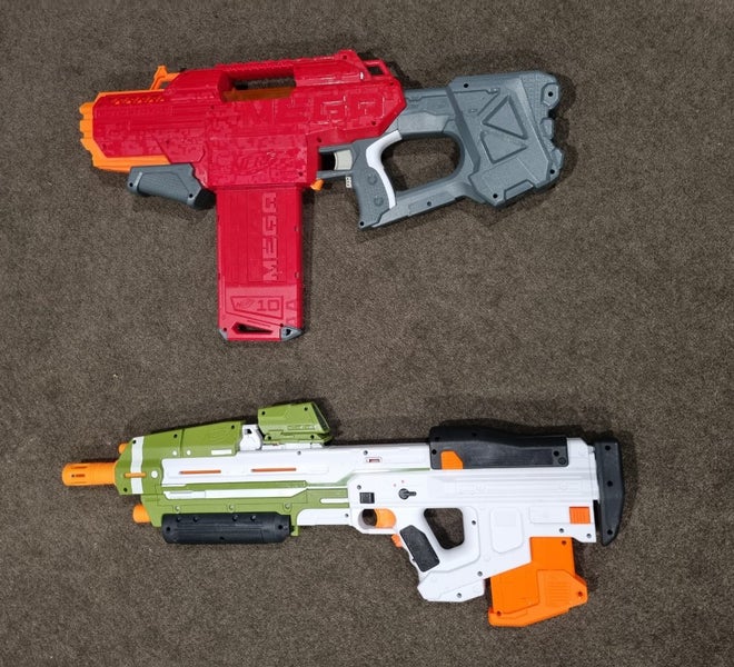 Nerf Foam Blasters/Guns - Mega and Halo Carousel 2