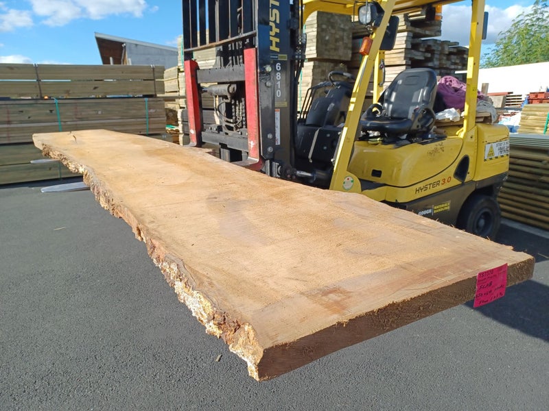 KAURI SLAB ( NZ NATIVE ) - ROUGH SAWN - 600-650 x 50mm x 3.9m - TS7370 Carousel 1
