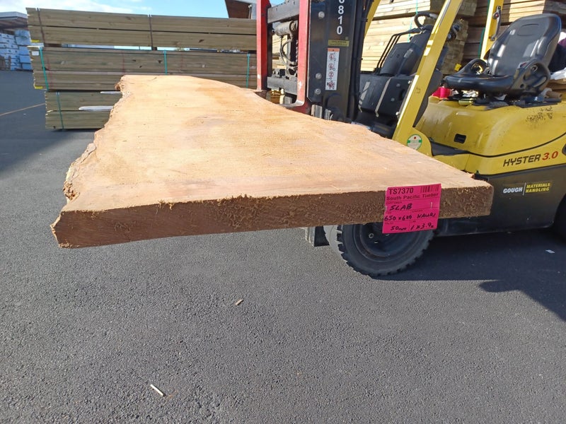 KAURI SLAB ( NZ NATIVE ) - ROUGH SAWN - 600-650 x 50mm x 3.9m - TS7370 Carousel 2