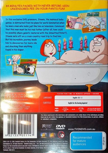 family guy presents stewie griffin the untold story64837257408514111