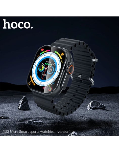 Hoco Smart Watch With Calling Feature (Y23 Ultra) - Black Carousel 4