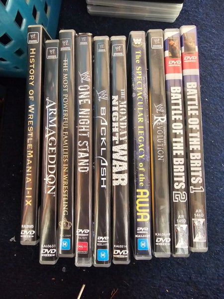Bulk Wrestling DVDs Carousel 1