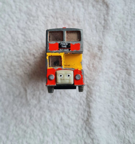 Thomas the tank Engine Die-cast Double-decker Railway Bus Bulgy 2004 Carousel 1