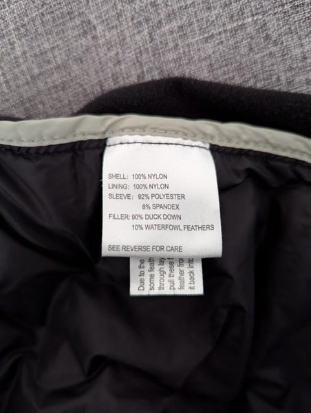 Lightweight Women's Hooded Hybrid Puffer Jacket sz L(14) Carousel 6