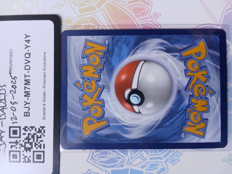 Prismatic evolution umbreon EX 161/131 Carousel 2