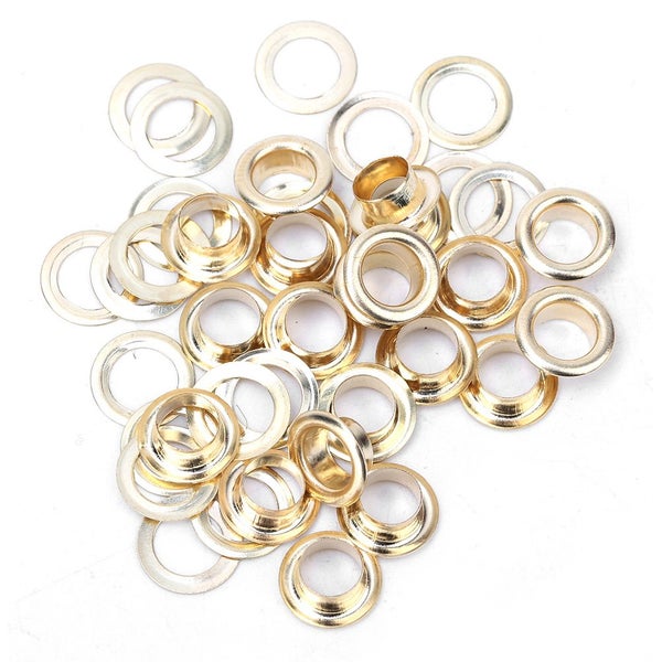 cloth diy tool 100 Pcs Brass Cloth DIY Tool Knitting Accessory Anti Rust Leather Carousel 2