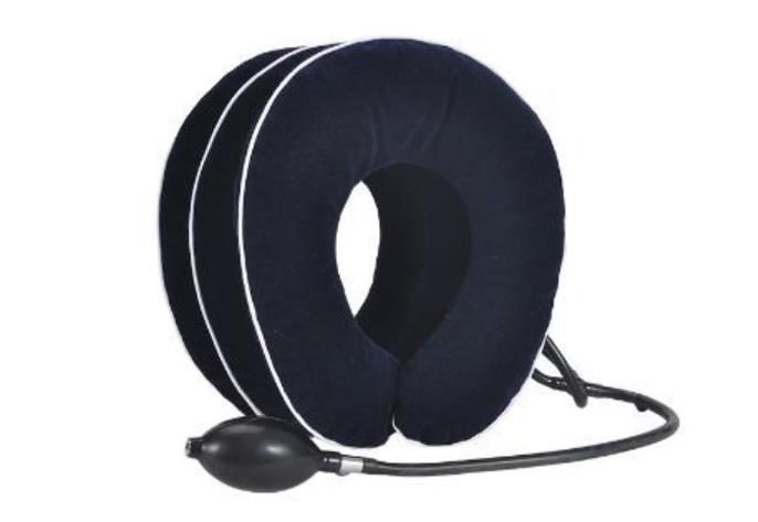 * Brand New Inflatable Spine Alignment Pillow Neck Cervical Traction Pillow # Carousel 1