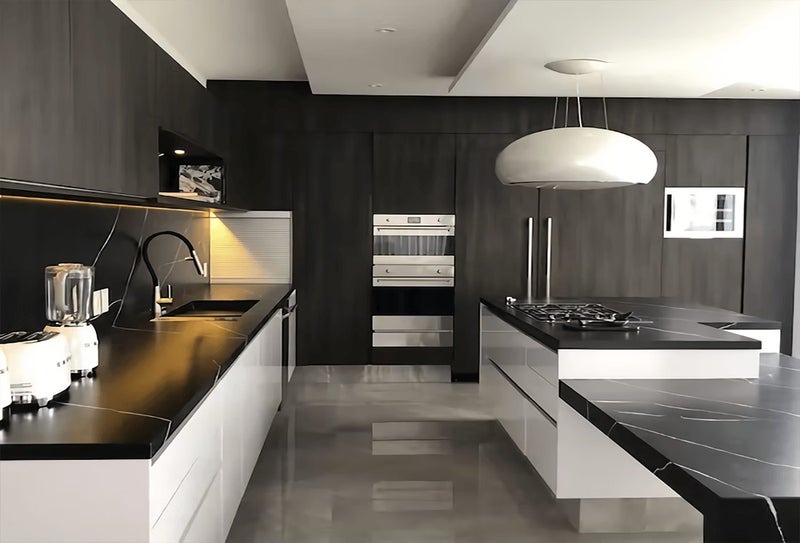 $1 Reserve 30mm Silestone Et Noir Bench top on sale!! Carousel 2