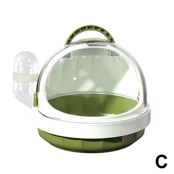 Hamster Cage Portable Travel Cage Panoramic Takeaway Bag Small Pet Supplies D5J4 Carousel 18