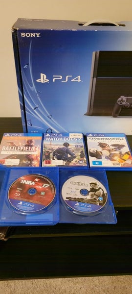 PS4 500GB + 1 control + 5 games Carousel 1