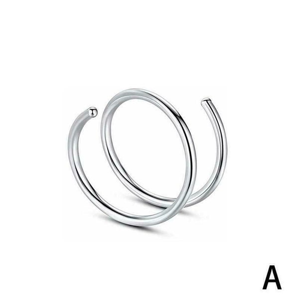 Fashion Steel Double Nose Piercing Nose Hoop Piercing Best Steel Carousel 1