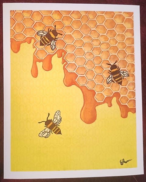 The Perfect Insect - Print of Acrylic Painting Carousel 2