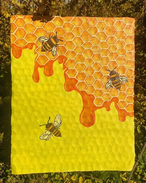 The Perfect Insect - Print of Acrylic Painting Carousel 3