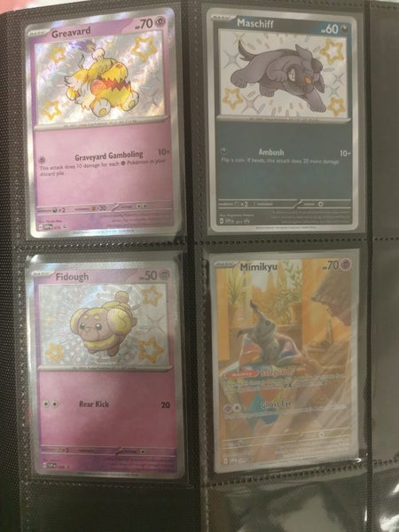 *$1 RES* Paldean fates BASE 99% master set Carousel 3