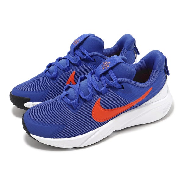 Nike Star Runner 4 NN PS Astronomy Blue Orange Kids Preschool Running DX7614-402 Carousel 16