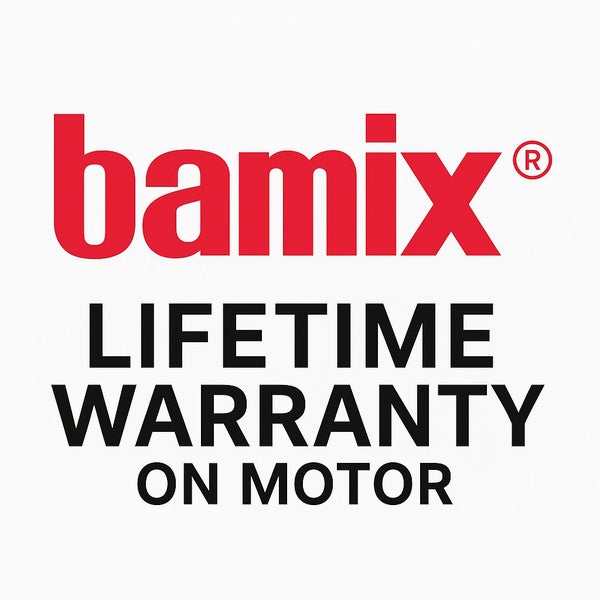 Bamix 350W Maxx Immersion Stick Blender Red + FREE Wet/Dry Processor (Swiss) Carousel 7