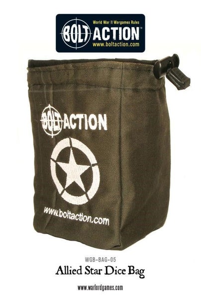 Bolt Action WGB-BAG-05 1/56 Bolt Action Dice Allied Star Dice Bag Carousel 1