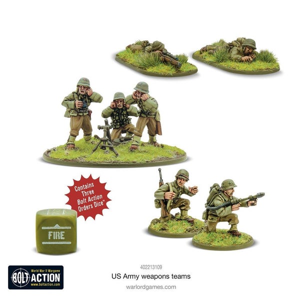 Bolt Action 402213109 1/56 US Army Support Weapons Teams Carousel 1