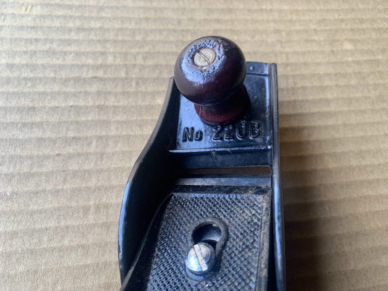 Footprint 220B block plane Carousel 2
