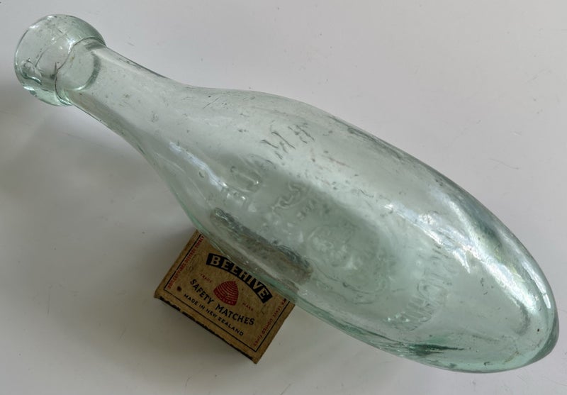 H Mace & co Christchurch glass torpedo bottle Carousel 6