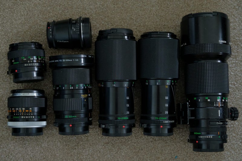 BMPCC 4K with FD lens and extras Carousel 4