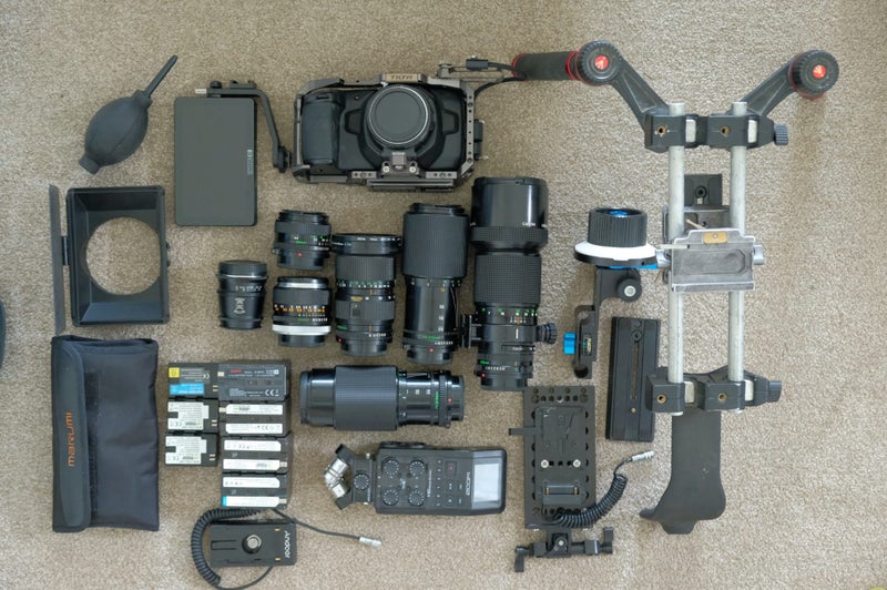 BMPCC 4K with FD lens and extras Carousel 1