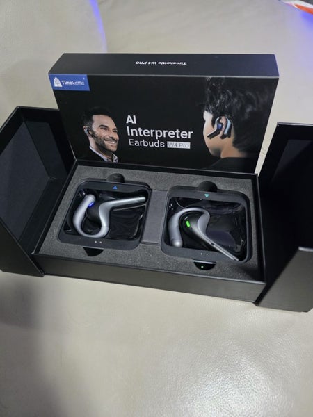 AI Interpreter translator ear buds Timekettle Pro Carousel 1