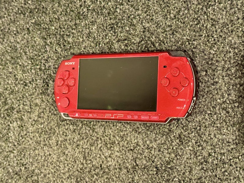 PSP 3000 Console Radiant Red Carousel 5