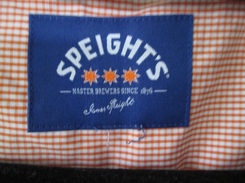 Speight's * Mens Check Shirt* size Large * Navy & White Check. Carousel 1