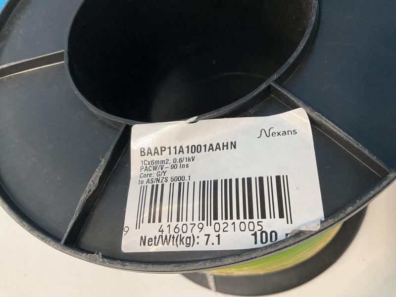 Reel of Nexans Yellow/Green Cable Carousel 2