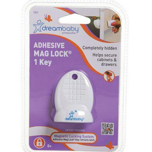 Dreambaby Adhesive Mag Lock 1 Key Carousel 1