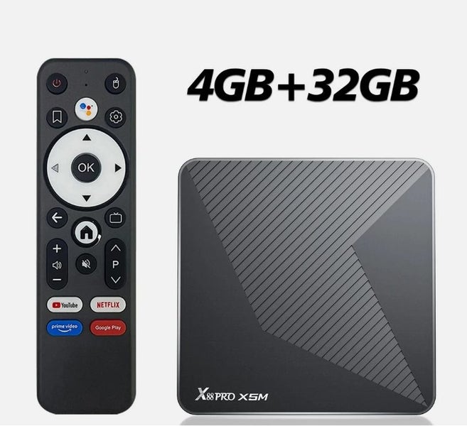 X88 PRO X5M Android 14 TV Box Amlogic S905X5M CPU HDR 8k 2.4G 5G Wifi6 BT5 32GB Carousel 1