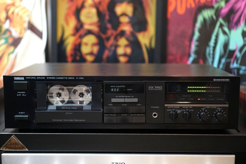 Yamaha Natural Sound K-340 Vintage Stereo Cassette Deck Made in Japan Carousel 2