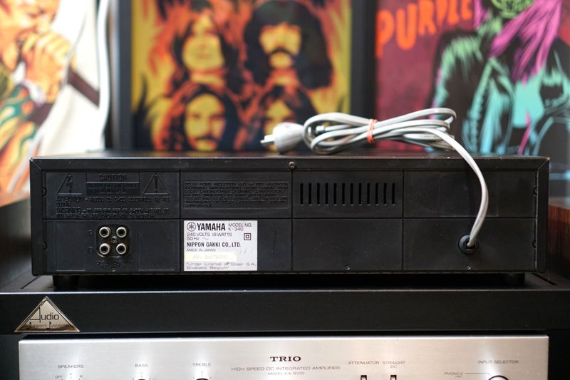 Yamaha Natural Sound K-340 Vintage Stereo Cassette Deck Made in Japan Carousel 8
