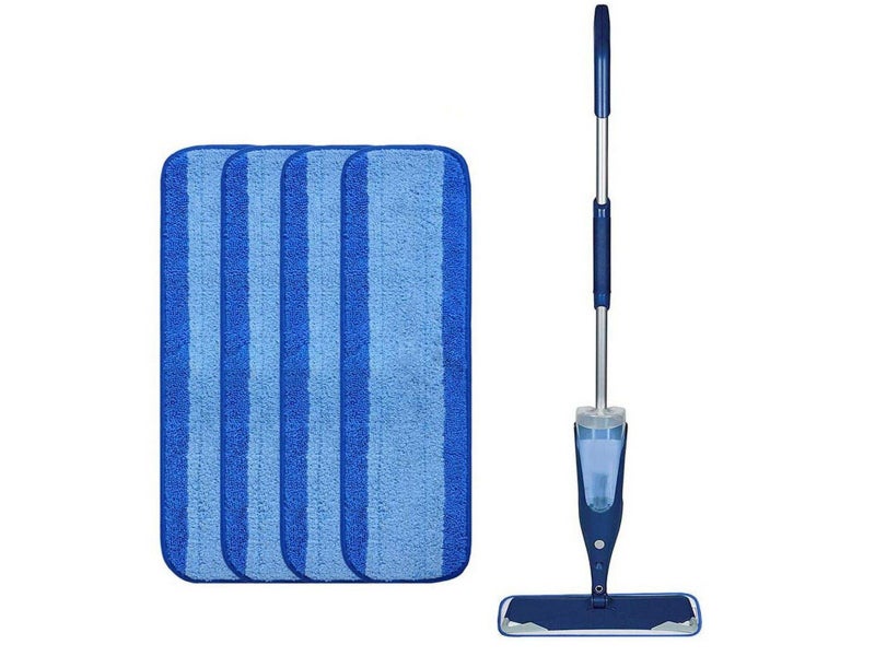 3 X Microfiber Cleaning Pads Mop Cloth for Dry Floor for Bona 18 Inch Mop Style1 Carousel 1