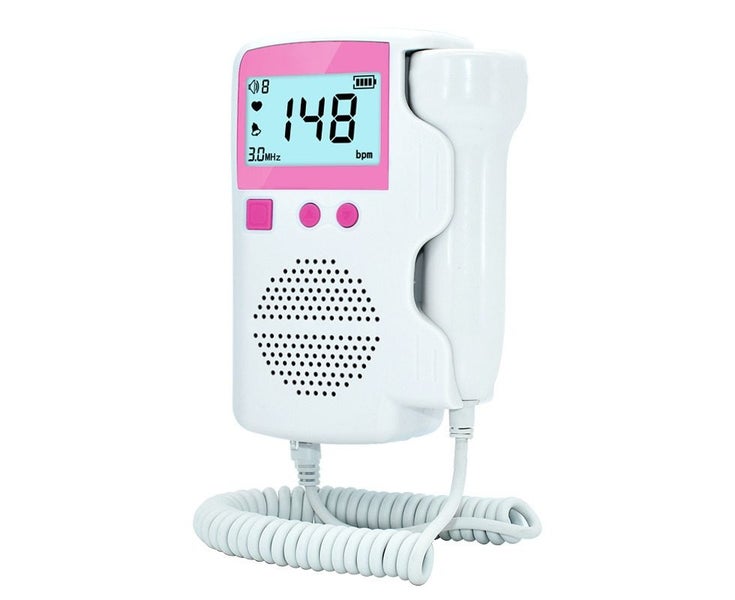 Fetal heart monitor pregnant women Doppler fetal heart monitor home smart fet Carousel 1