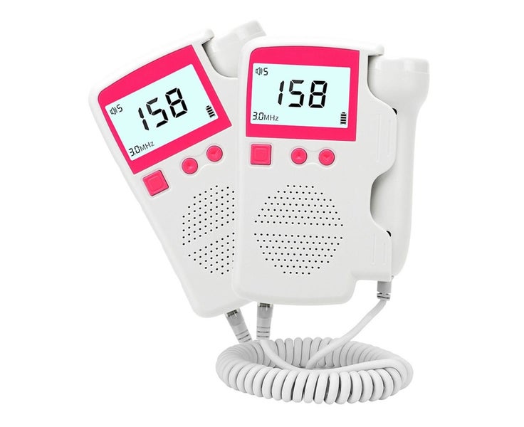 Fetal heart monitor pregnant women Doppler fetal heart monitor home smart fet Carousel 2