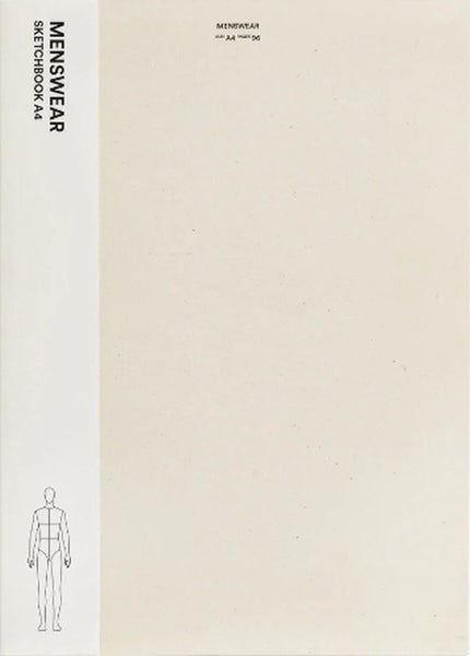 Fashionary Menswear Sketchbook A4 by Fashionary - Hardcover Carousel 1