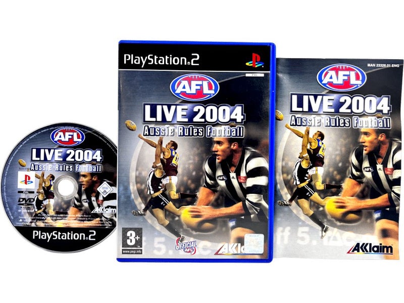 AFL LIVE 2004 (PS2) *MINT COMPLETE* Carousel 1
