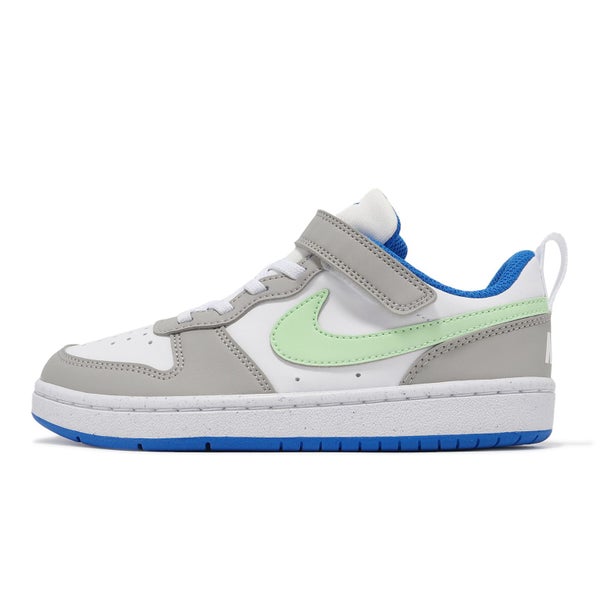 Nike Court Borough Low Recraft PS Light Iron Ore Green Kids Preschool DV5457-005 Carousel 1